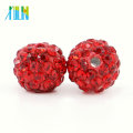 Fonte do Fabricante Strass Disco Pave Solta Shamballa Bola Beads Tamanho 4mm-18mm, IB00119 Siam